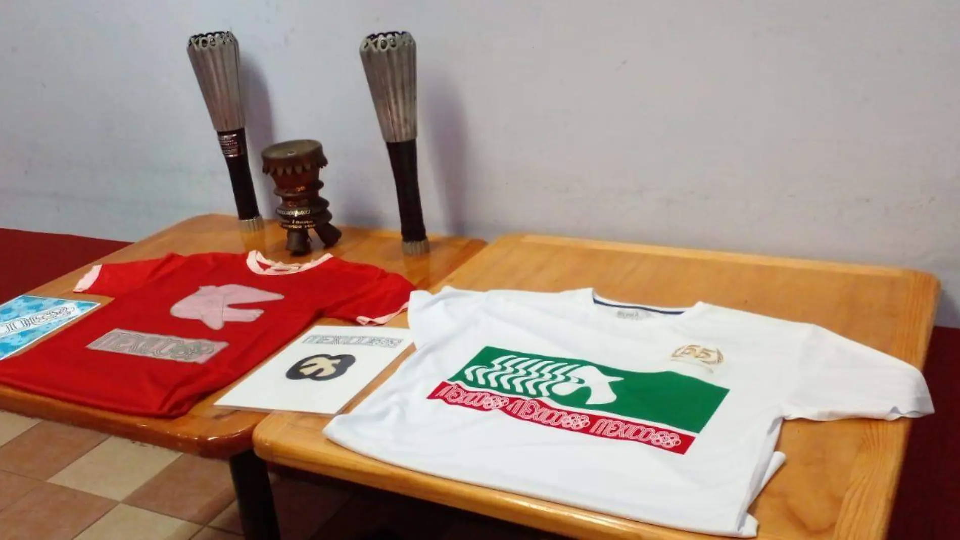 Juegos Olímpico México 1968 | Playera conmemorativa 